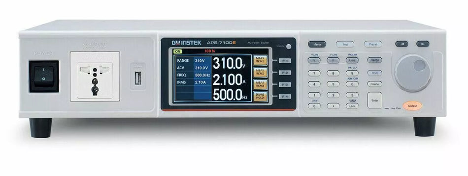 GW Instek APS-7000E Series AC Power Source 500VA/1000VA Output Economy Version
