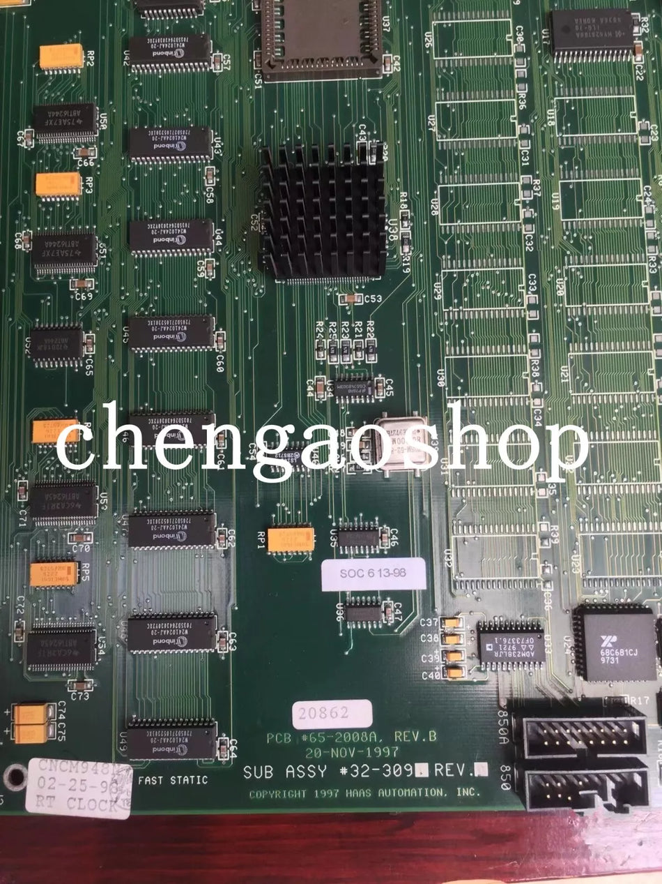 1PCS Used HAAS 65-2008A REV.B 20-NOV-1997 32-3091 CNC motherboard