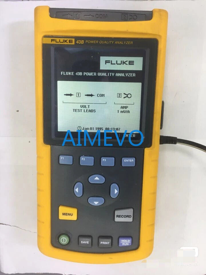 FLUKE 43B Power Quality Analyzer - Used, Reliable Power Monitoring Tool
