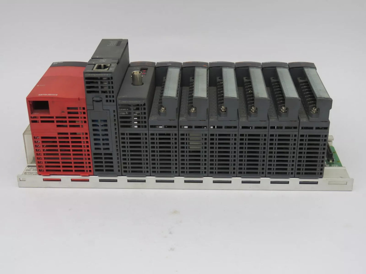 Mitsubishi Melsec-Q Series PLC CPU Full Pack Set Used & Tested
