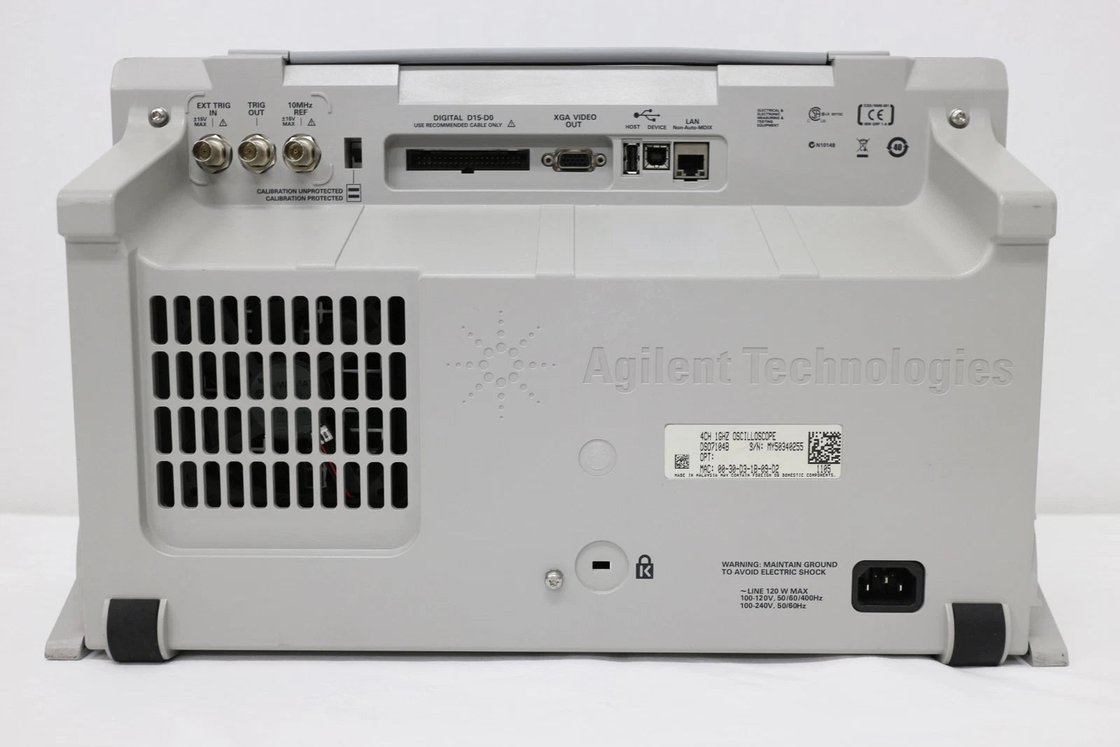 Keysight Agilent DSO7104B 1GHz 4GS/s Oscilloscope