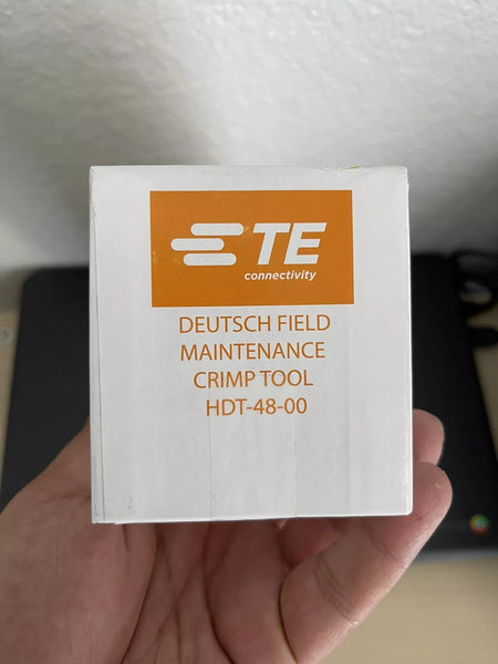 TE HDT-48-00 Deutsch Field Maintenance Hand Crimp Tool, Size 12-20AWG, USA Made