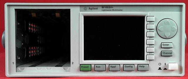HP / Agilent 8163A Lightwave Measurement Mainframe