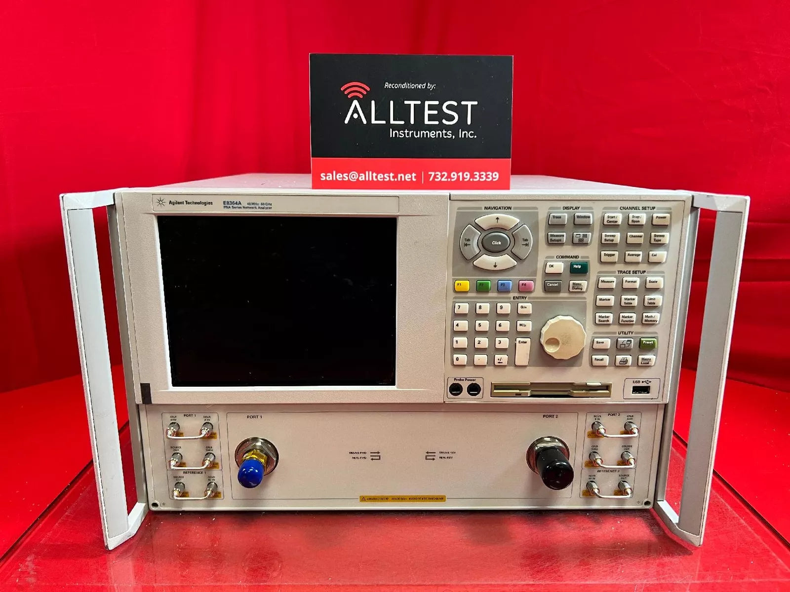 Agilent E8364B PNA Vector Network Analyzer with Multiple Options