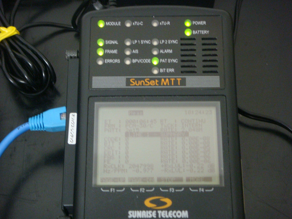 Sunrise Telecom SSMTT-BW Analyzer DSL