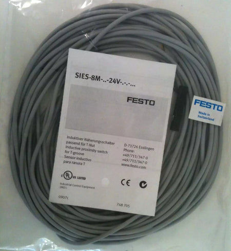 Festo SIES-8M-PS-24V-K-7, 5-OE 551386 Proximity Sensors with 8M Cable