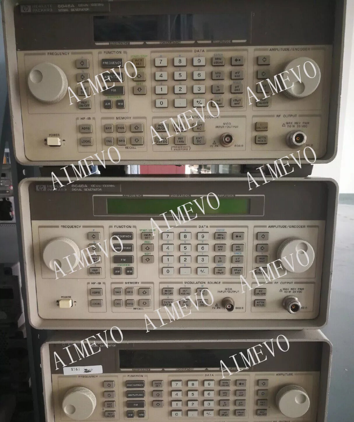 HP/Agilent 8648A Synthesized RF Signal Generator, 100 kHz to 1000 MHz - XG eqpt