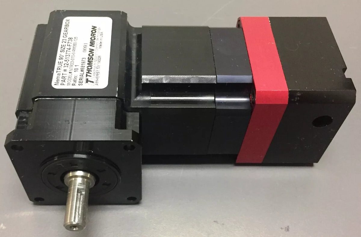 Thomson Micron P/N 32-513774-F738 NTR23-010-0-RM060-125 Gearhead