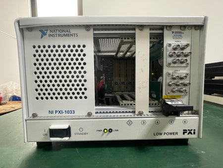 National Instruments PXI-2596 26.5GHz Dual 6X1 Multiplexer +PXI-1033 PXI Chassis - XG eqpt