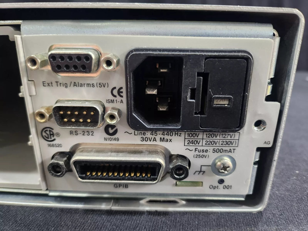 Agilent 34970A Data Acquisition/Data Logger Switch Unit AS-IS