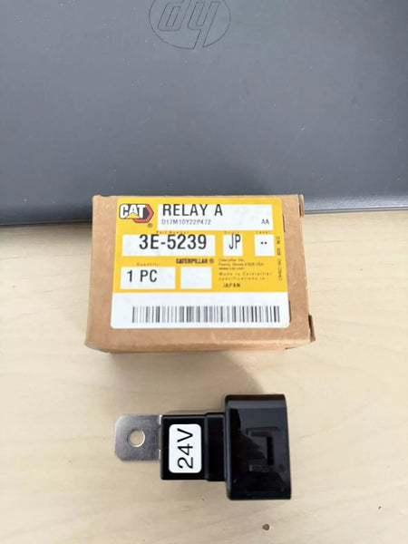 CAT 3E-5239 24 Volts Connector Plug Relay (Genuine OEM) New