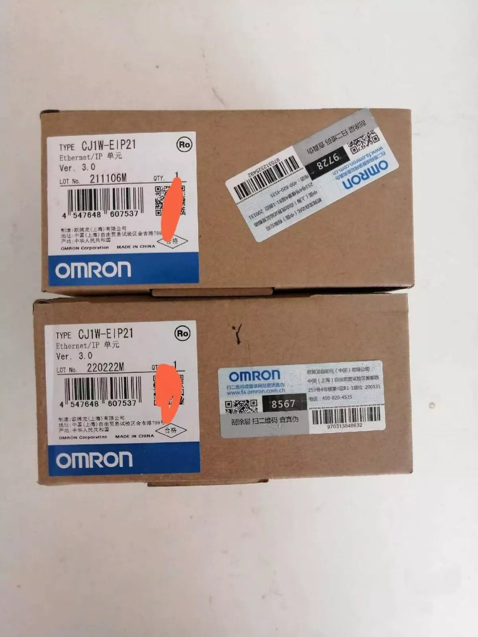 1PC New Original OMRON CJ1W-EIP21 module N2998 YF