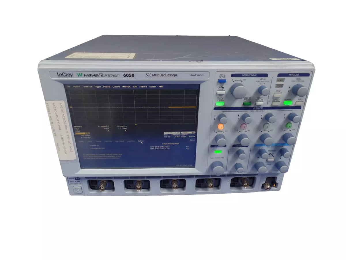 Lecroy 6050 Waverunner 500 MHz Oscilloscope Quad 5 Gs/s