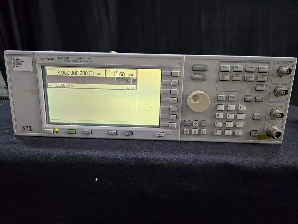 Agilent E4421B 250kHz-3GHz Signal Generator Selling AS-is (0648)