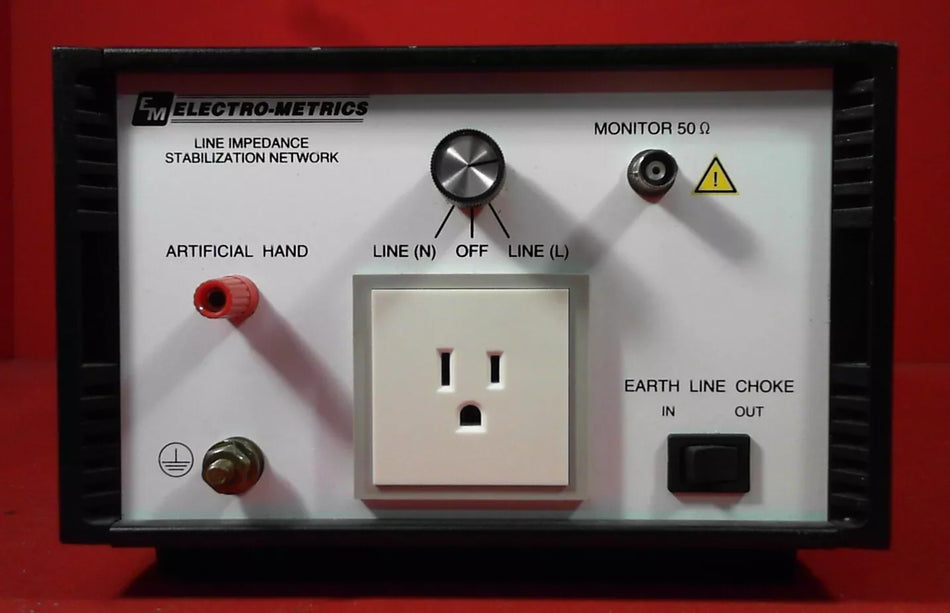 Electro-Metrics EM-7823 Line Impedance Stabilization Network 10KHz - 30MHz