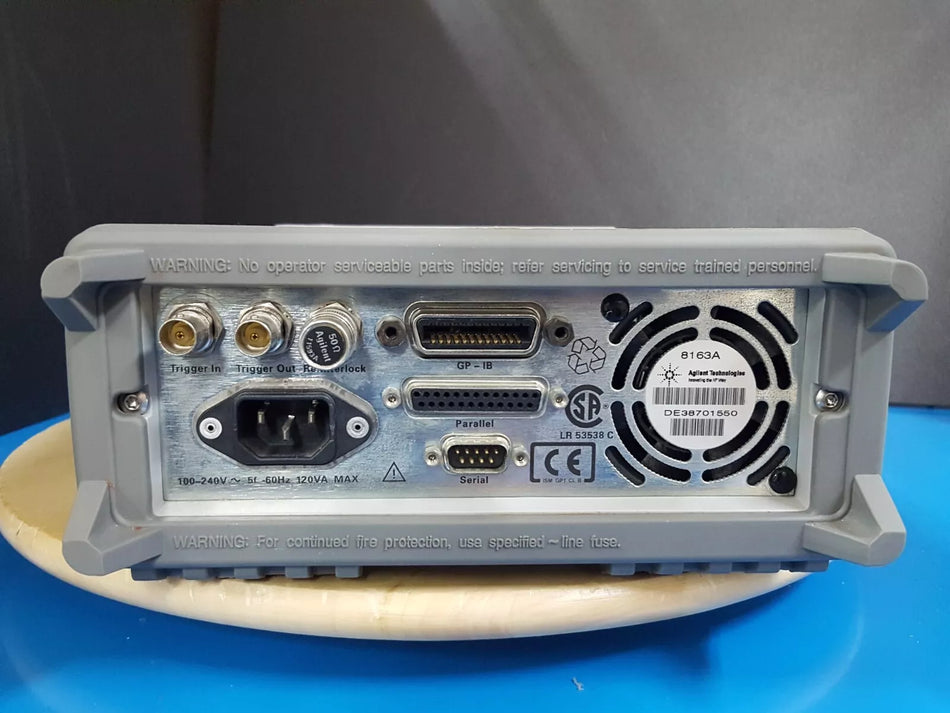 HP 8163A Lightwave Multimeter Mainframe (1550)
