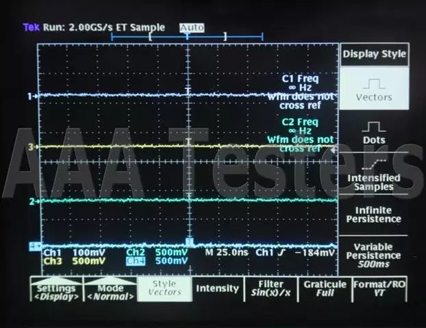 Tektronix TDS 784A 4 Channel 1GHz Bandwidth 4 GS/s Oscilloscope w/ 1M 13 1F 2F