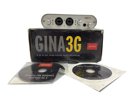 Echo Gina3G 10 Input / 14 Output 24-Bit/96kHz PCI Interface