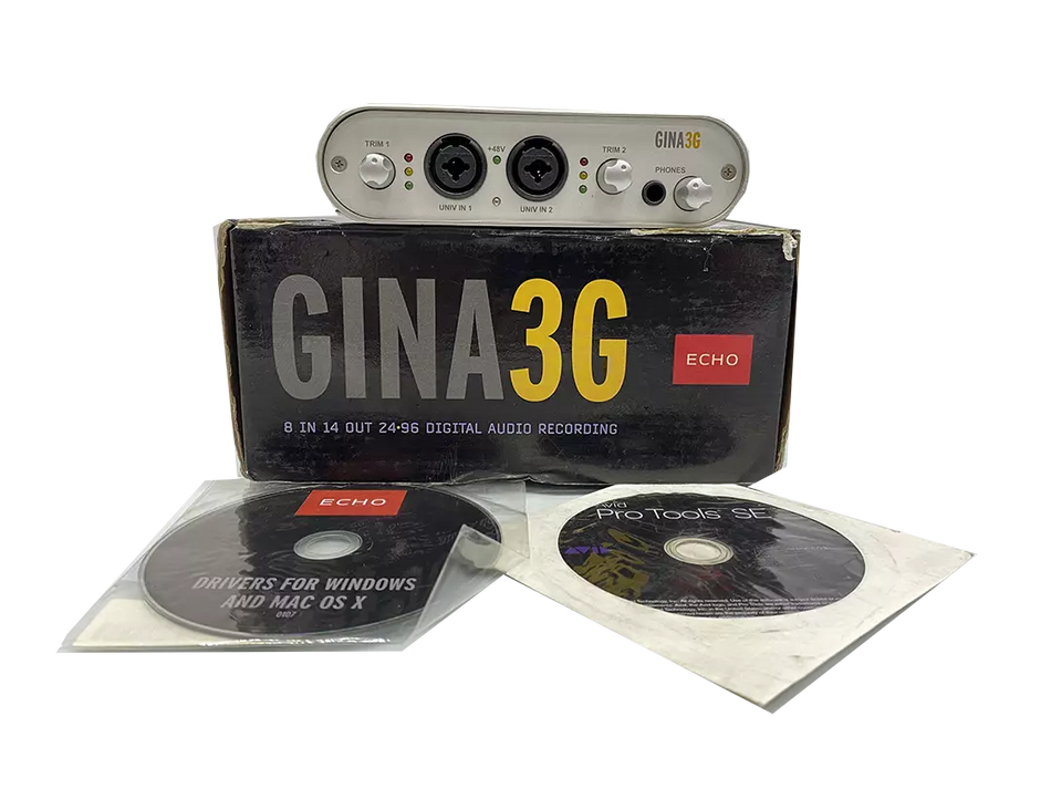Echo Gina3G 10 Input / 14 Output 24-Bit/96kHz PCI Interface
