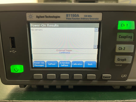 Agilent 81150A Pulse Function Arbitrary Noise Generator w/ Opt 002 _0929 - XG eqpt