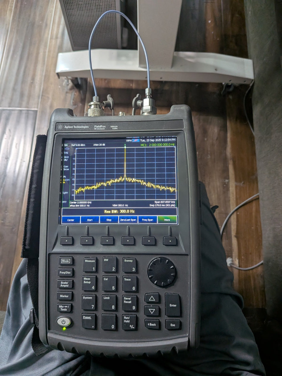 Hp Agilent Keysight Spectrum Network Analyzer Fieldfox N9912a Cal'd! Max'd Opts!