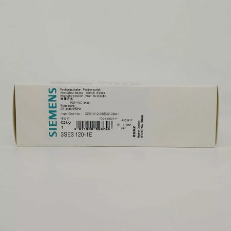 SIEMENS 3SE3120-1E Limit Switch 3SE31201E New in Box Expedited Shipping