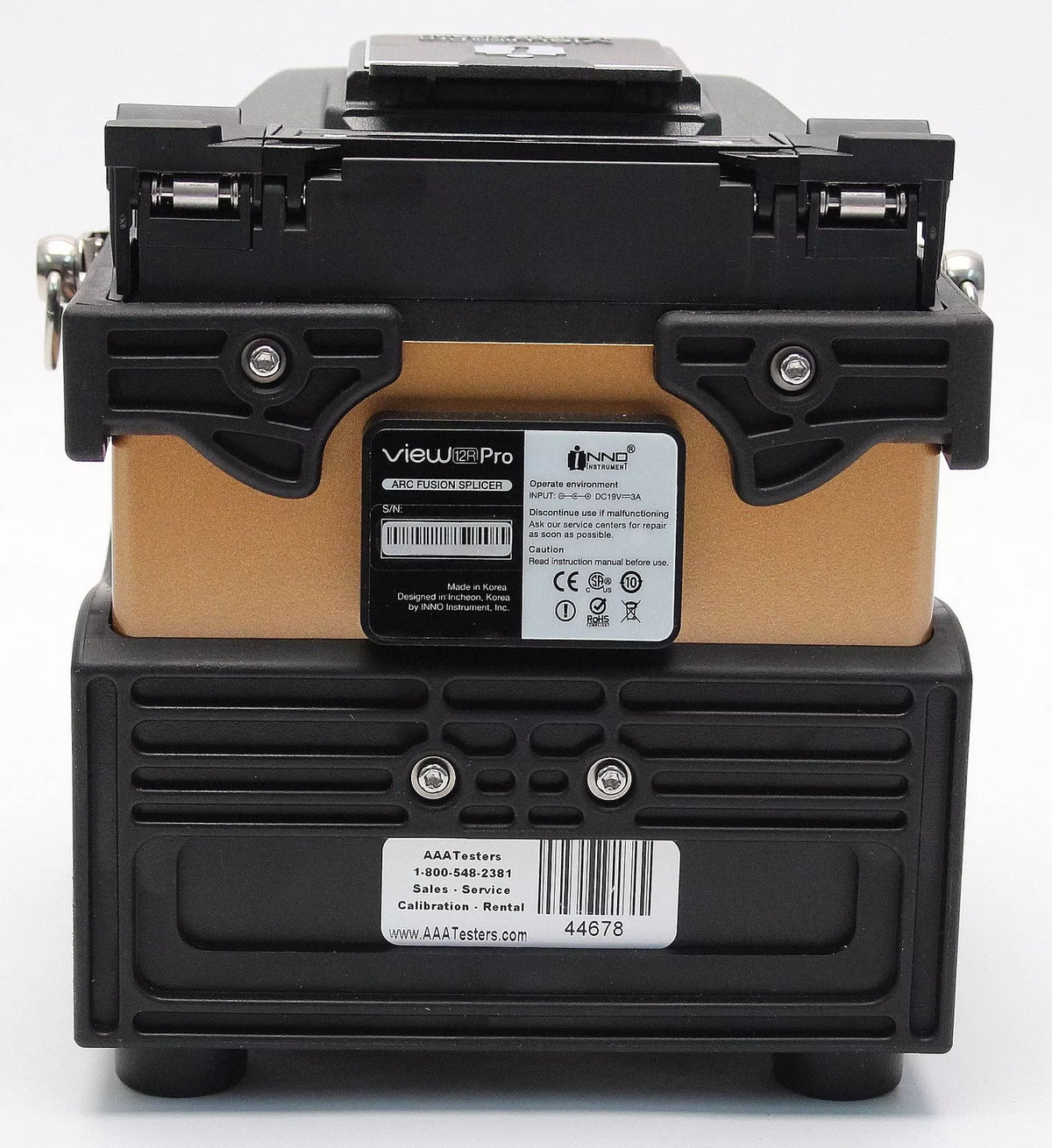 INNO View 12R Pro SM MM Mass Fiber Ribbon Fusion Splicer w/ V10 Pro Cleaver - XG eqpt