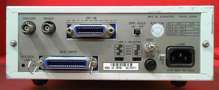 ADVANTEST R6144 Voltage/Current Generator 86190972