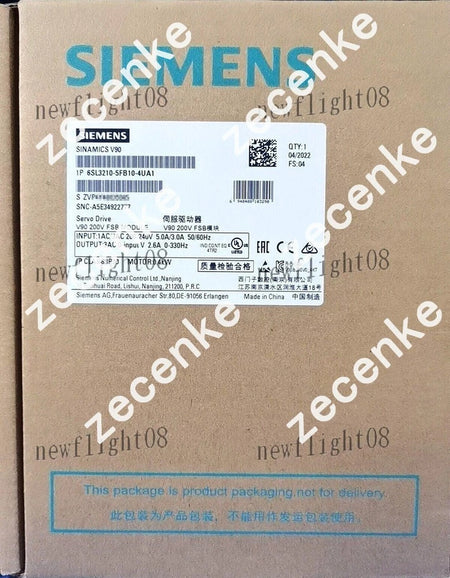 NEW SIEMENS 6SL3210-5FB10-4UA1 Servo Drive - 1PCS
