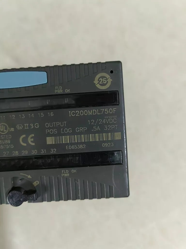 GE module IC200 IC200MDL750F original disassembly with base second-hand