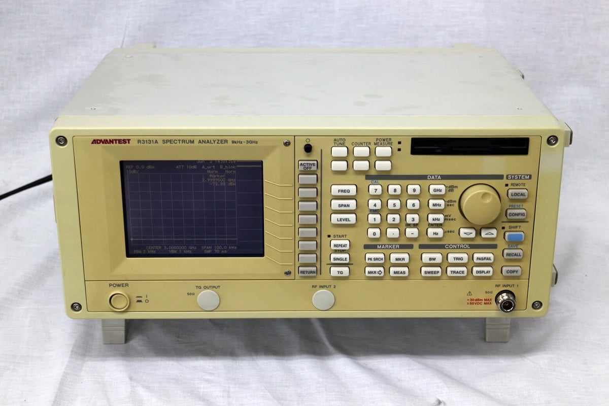 ADVANTEST R3131A 9KHz-3GHz Spectrum Analyze