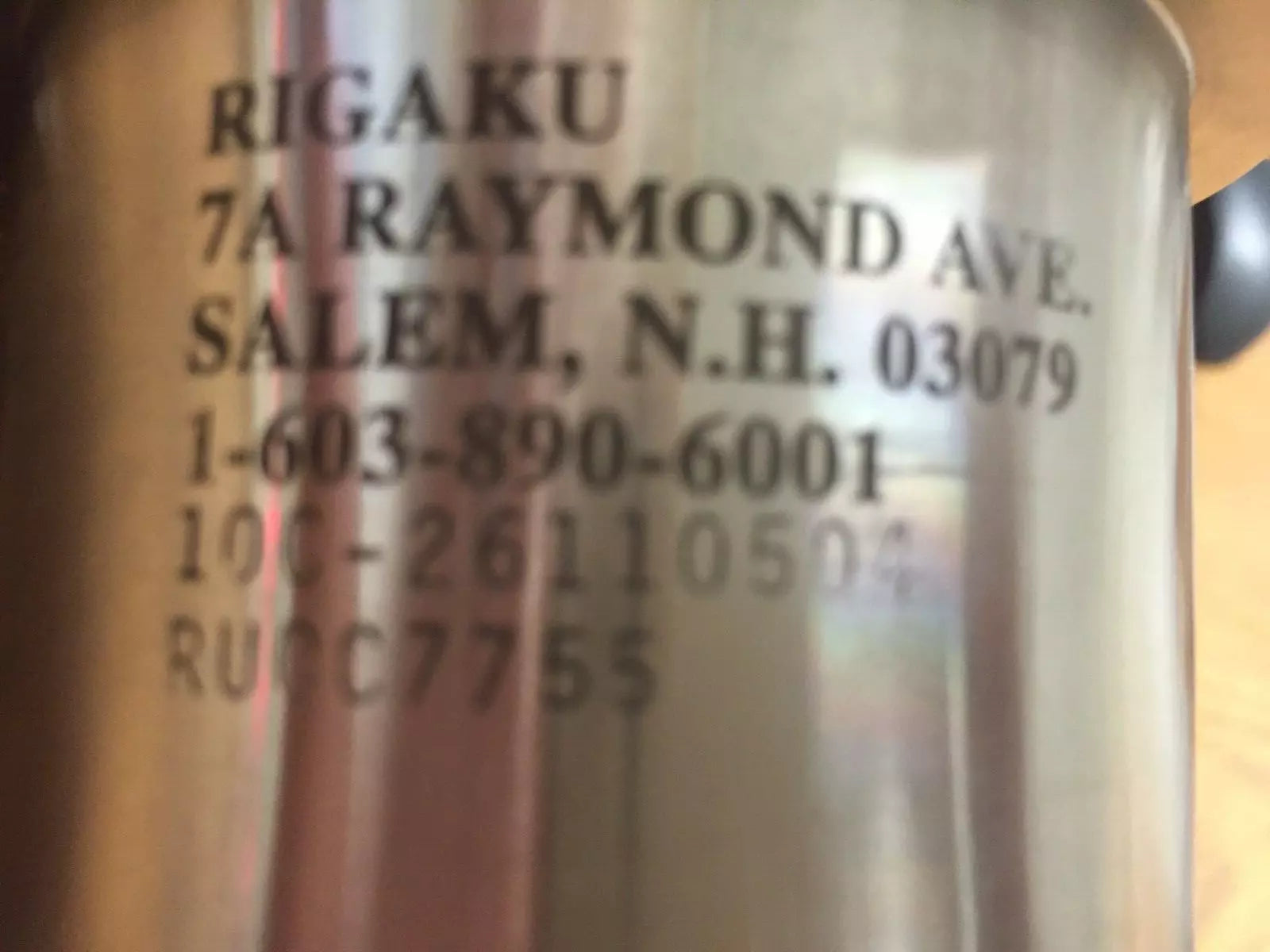 Rigaku 10C-26110504 Vacuum Rotary Feedthrough High Torque
