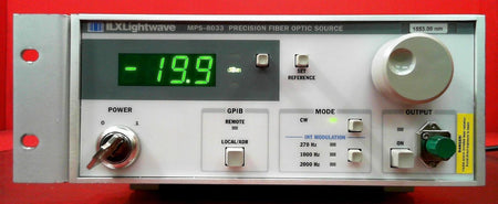 ILX Lightwave MPS-8033 80331410 Precision Fiber Optic Source