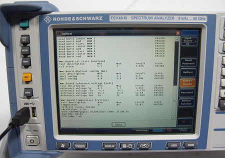 Rohde & Schwarz FSV40-N 9 kHz to 40 GHz Spectrum Analyzer OPT B4