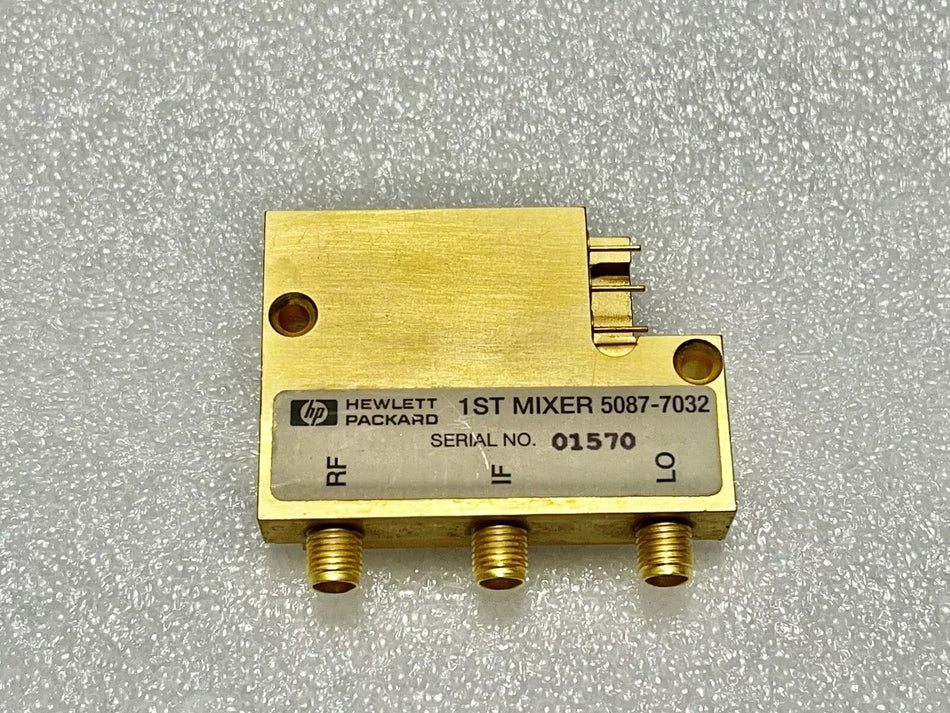 Keysight/Agilent 5087-7032 Low Band Microwave Mixer Assembly - XG eqpt