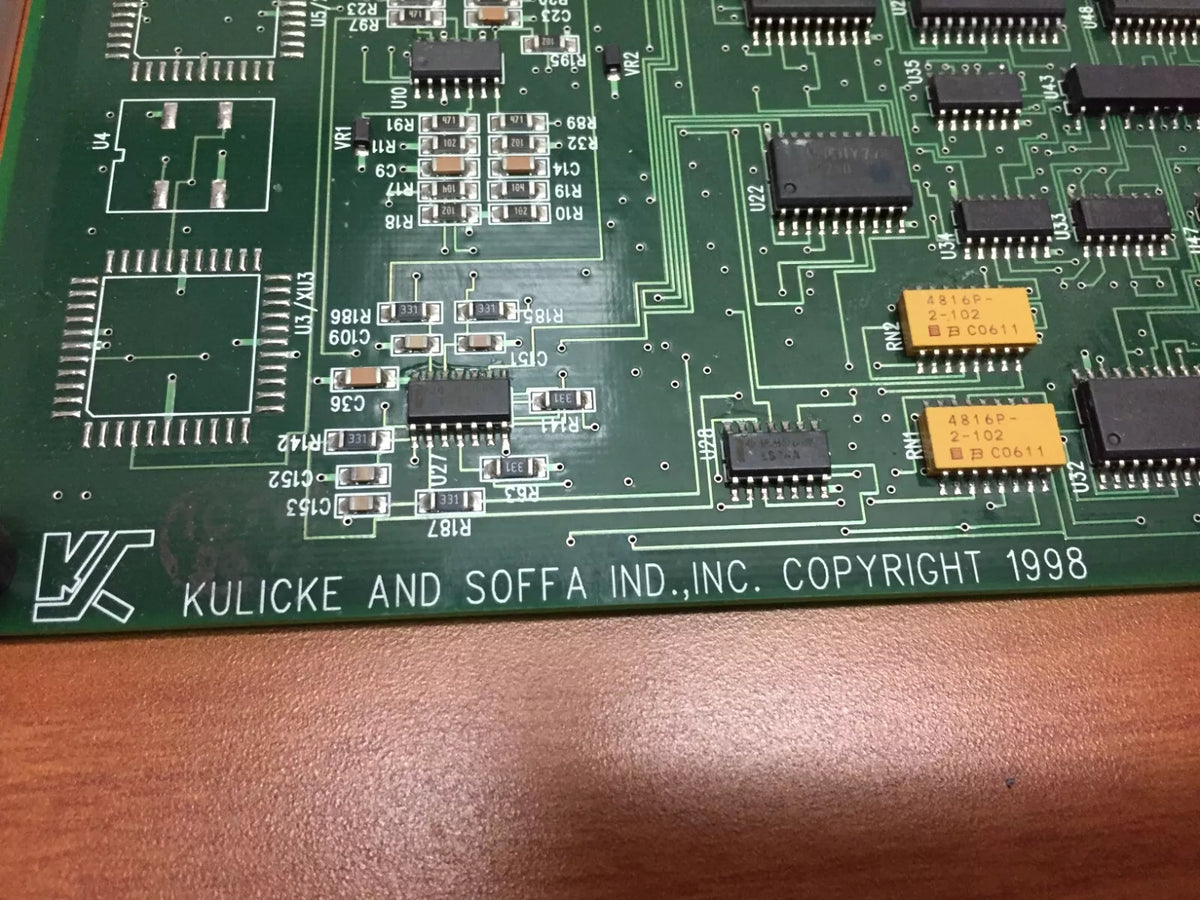 Kulicke and Soffa N08001-4058-000-09 I/O Board