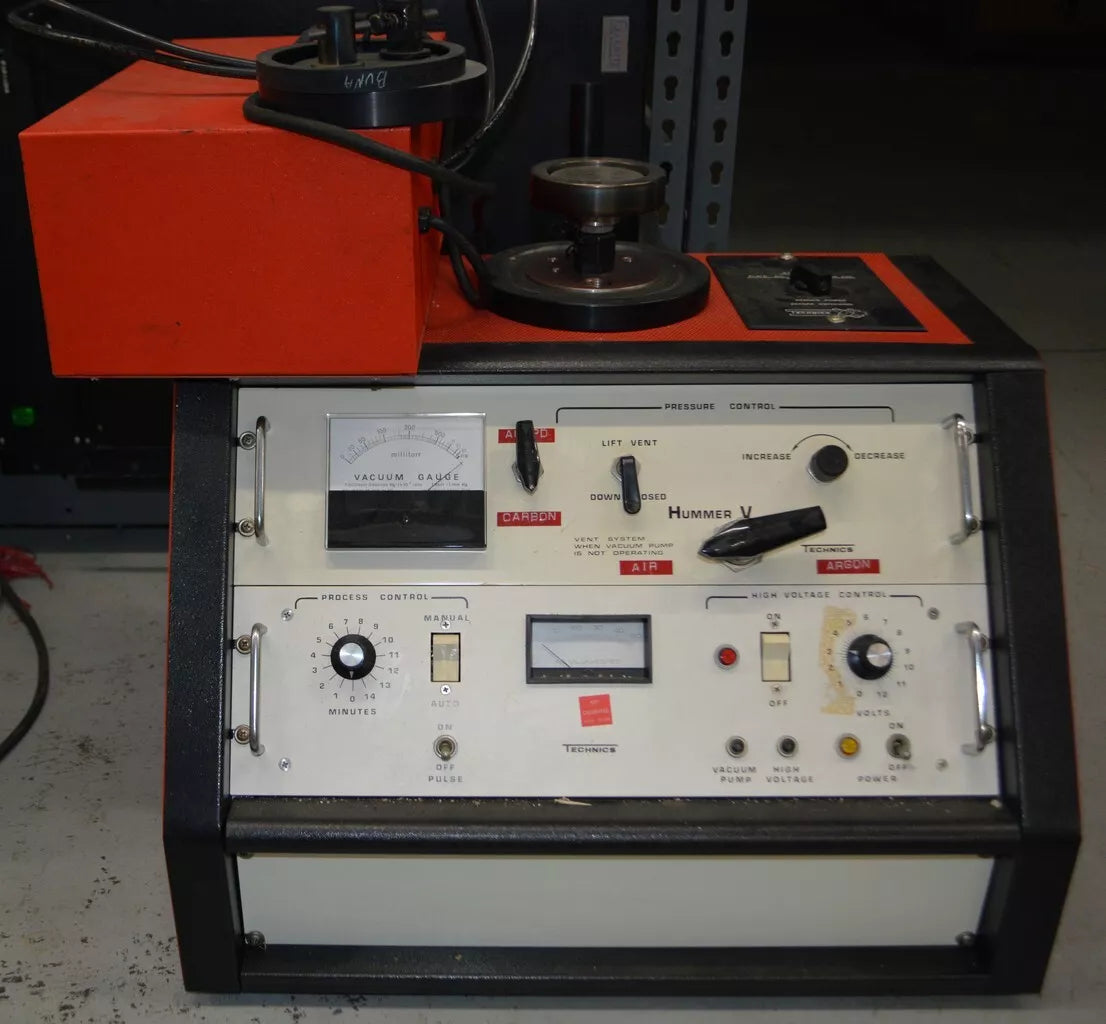 Technics Hummer V Sputtering System Sputter Coater (As-Is)