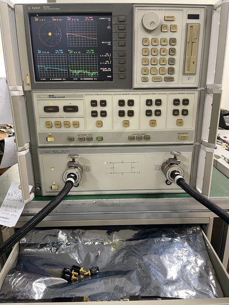 HP Agilent 8510C Vector Network Analyzer System 45MHz - 50GHz , w/HP83651A (LCD) - XG eqpt