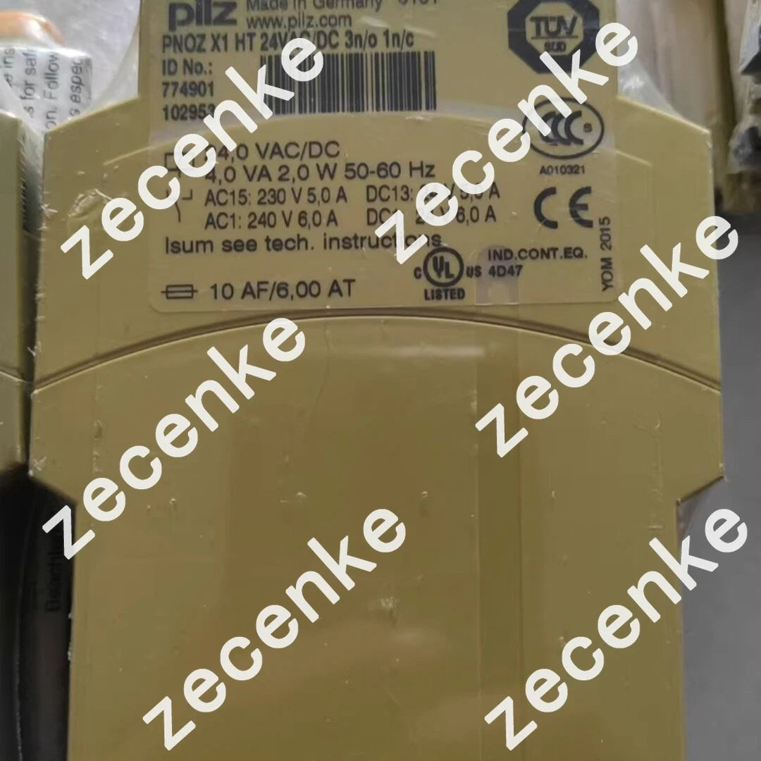 1PC New FOR PILZ 774901 Safety Relay PNOZ X1 HT 24VAC/DC 3N/O 1N/C
