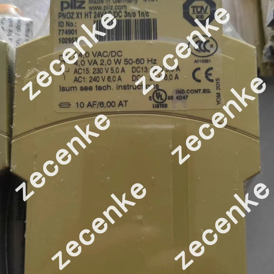 1PC New FOR PILZ 774901 Safety Relay PNOZ X1 HT 24VAC/DC 3N/O 1N/C