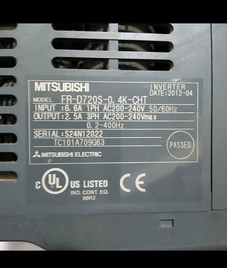 FR-D720S-0.4K-CHT Variable Frequency Drive