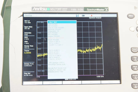 Anritsu MS2720T Spectrum Analyzer 9kHz to 9GHz OPT SM6963 / 709