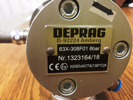 Deprag P/N: 2080011 Type 63X-308F01 Basic Line Air Motor