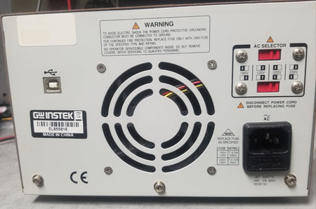 USB Programmable Benchtop Lab Power Supply by GW Instek
