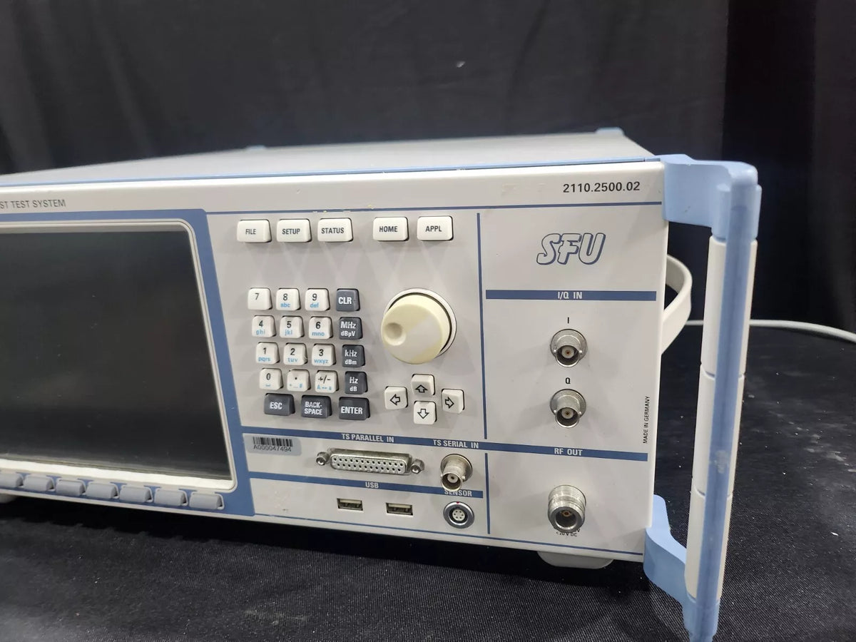 R&S SFU Broadcast Test System Not Working As-Is (100376)