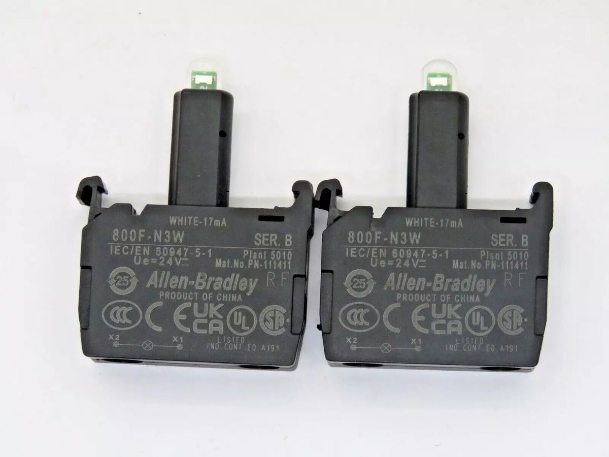 Allen-Bradley 800F-N3W Integrated LED Lamp Module 24 V AC - NEW OPENBOX