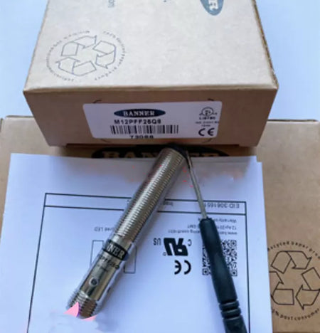 One Banner M12PFF50Q8 Photoelectric Switch Sensor