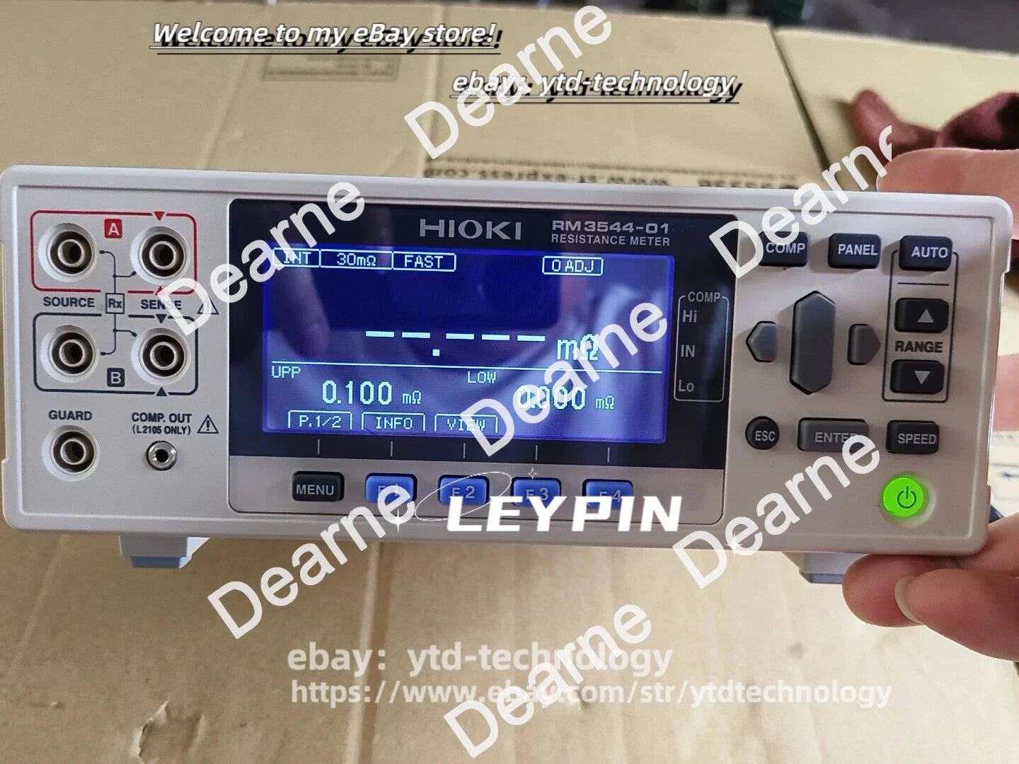 HIOKI RM 3544-01 Resistance Meter