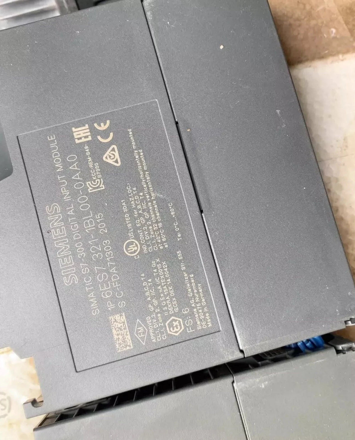 Siemens 6ES7 321-1BL00-0AA0 Digital Input Module