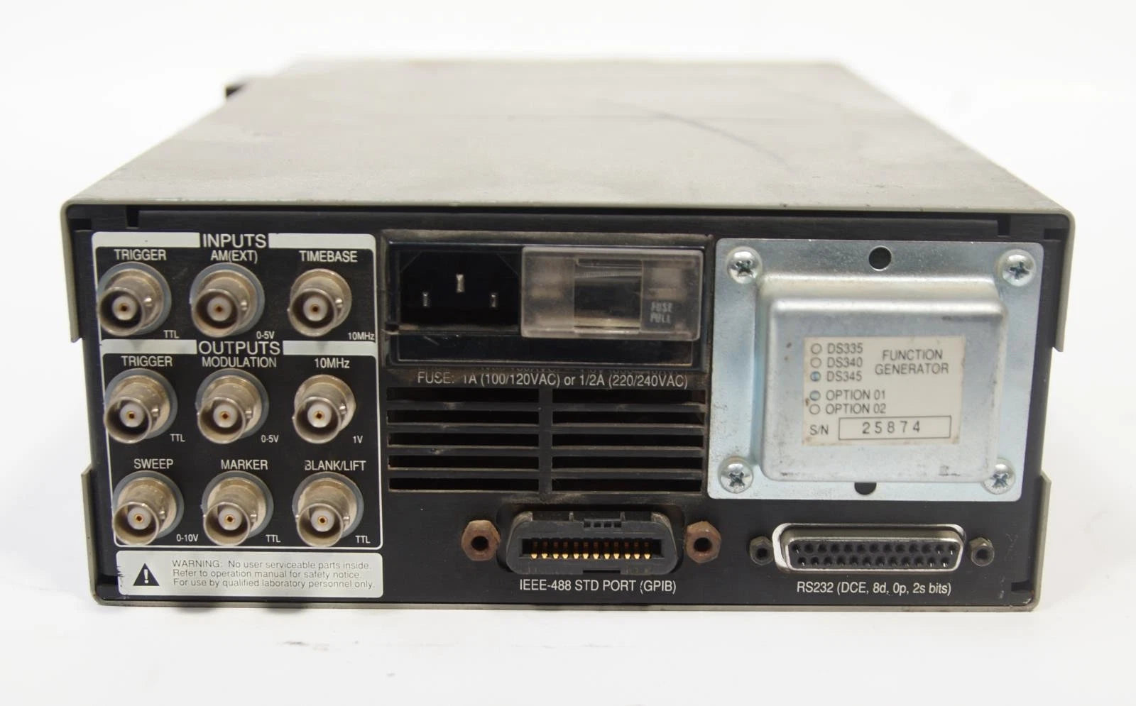 Stanford SRS Model DS345 30 MHz Digital Function Generator